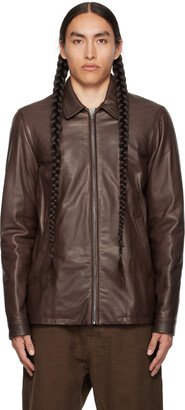 Brown Brad Leather Jacket