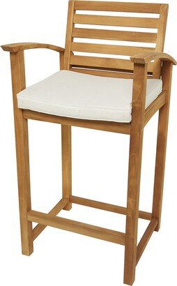 Peyton Lane Traditional Teak Wood Outdoor Chair