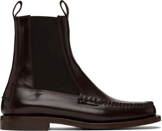 Brown Alda Chelsea Boots