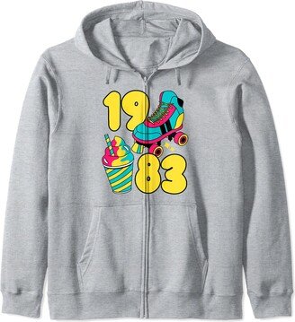 80s Reunion Class of 1983 Class of 1983 Graduation High School College Reunion Zip Hoodie