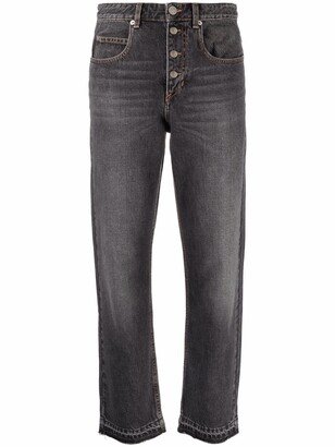 MARANT ÉTOILE Belden cropped denim jeans