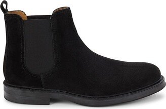 Saks Fifth Avenue Made in Italy Suede Chelsea Boots