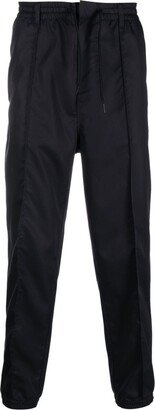 Tapered Drawstring Trousers-AH