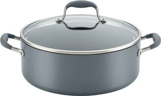 Advanced Home 7.5qt Covered Wide Stockpot Moonstone