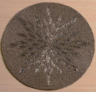 Kindwer Glass Beaded Sunburst Placemat