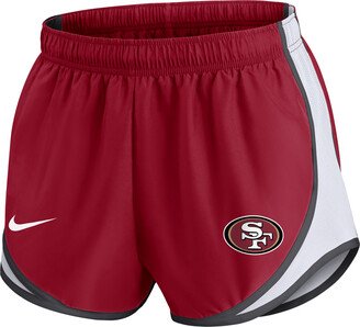 Women's Dri-FIT Tempo (NFL San Francisco 49ers) Shorts in Red