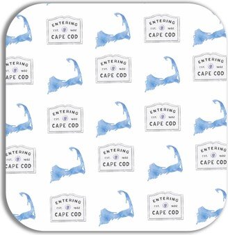 Entering Cape Cod Coaster Set|Art|Poster|Painting|Decor|Cape & Islands|Ma| Gift|Map|Painting|Cape Gifts