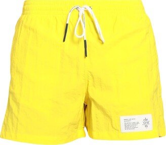 Swim Trunks Yellow-AE