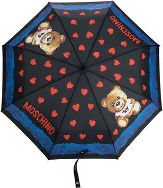 Teddy Bear-print umbrella-AD