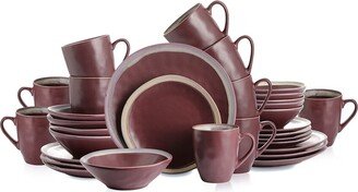 Stone Lain Serafina 32Pc Stoneware Dinnerware Set