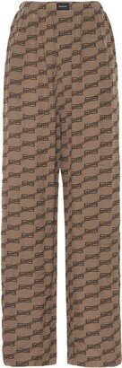 Monogram logo pajama pants