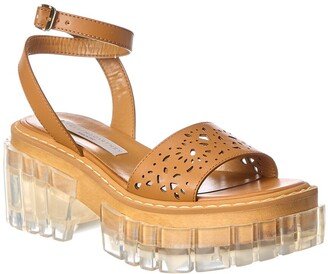 Perforated Platform Sandal