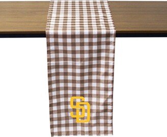 San Diego Padres Buffalo Check Table Runner