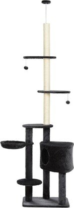 Cat Tree Stand House Hammock Pet Kitten Activity Tower Play 5-Tier