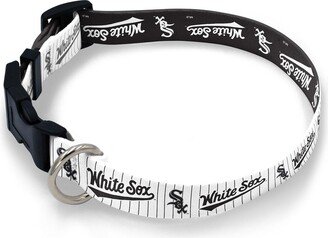 Wincraft Chicago White Sox Medium Adjustable Pet Collar - White, Black