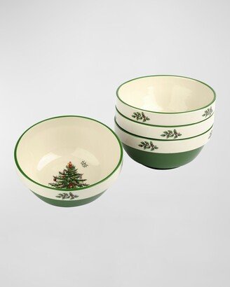 Christmas Tree Set of 4 Stacking Bowls-AA