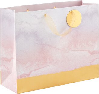 Lady Jayne Large Tote Marble Gold Dip Pink