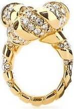 Melodie Embellished Bow Detailed Ring