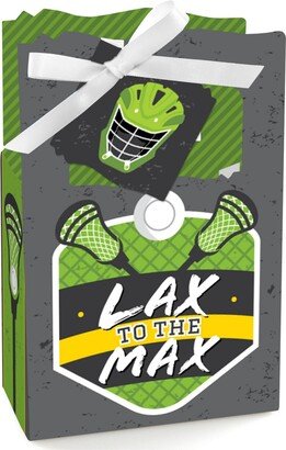 Big Dot Of Happiness Lax to the Max Lacrosse Party Favor Boxes Set of 12