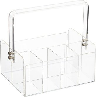 5-Section Acrylic Tote Clear