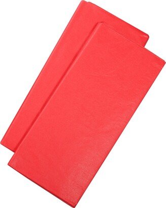 Unique Bargains Gift Wrap Tissue Paper Bright Red 20