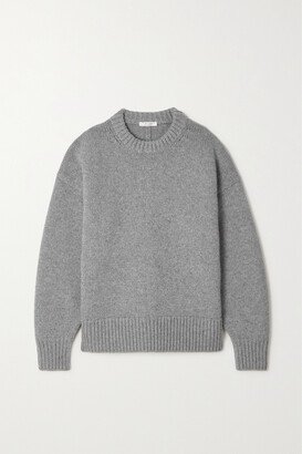 Ophelia Oversized Wool And Cashmere-blend Sweater - Gray