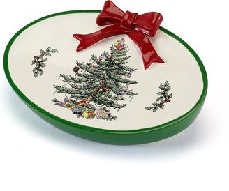 Spode Tree Red Soap Dish