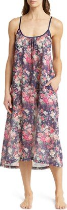 Grace Floral Cotton & Silk Nightgown