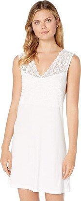 Moments Tank Gown (White) Women's Pajama