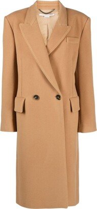 Double-Breasted Wool Coat-CT