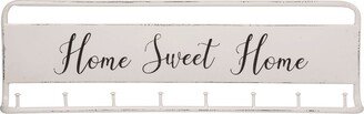 Metal 23.63 White Spring Sweet Home Hanging Rack - N/A