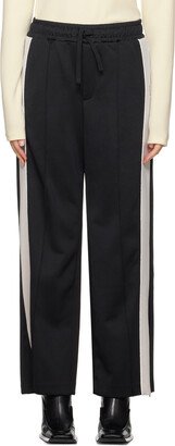 Black Vented Lounge Pants