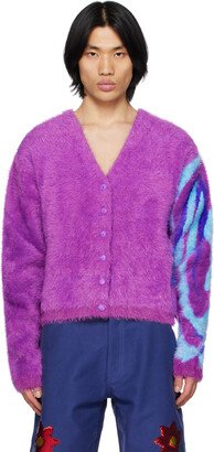 Sky High Farm Workwear Purple Swirl Cardigan