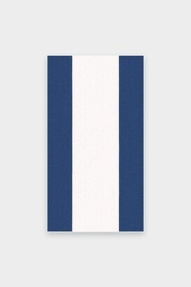 Bandol Stripe Paper Guest Towel Napkins in Navy