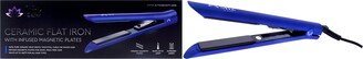 Ceramic Flat Iron - Metallic Blue by Sutra for Unisex - 1 Pc Flat Iron