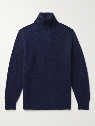 Sylvester Slim-Fit Brushed-Wool Rollneck Sweater