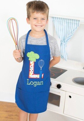 Personalized Apron For Boys, Perfect Gift Kids, & Chef Hat, Baking With Kids, Apron For, Kids