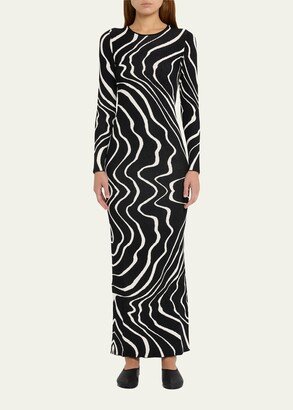 Nika Long Sleeve Knit Maxi Dress