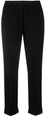 2000s High Waist Tapered Trousers