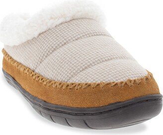 Cozy Chalet Faux Shearing Lined Slipper