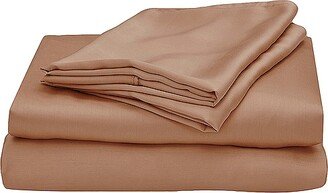 Ettitude Cal King Sateen Solid Sheet Set