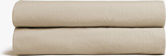 Cal King Brushed Cotton Fitted Sheet