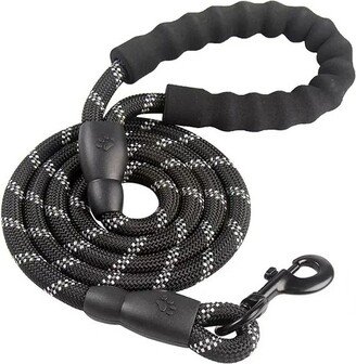 Doggy Tales Braided Rope Leash Black