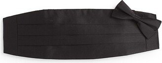 Saks Fifth Avenue Made in Italy Saks Fifth Avenue Men's 2-Piece Silk Bow Tie & Cummerbund Set