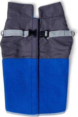 American Pet Supplies 2-in-1 Travel Dog Vest With Built-In Harness Royal Blue - Large