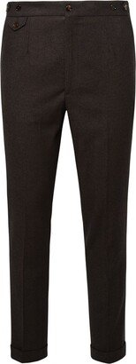 Logo Patch Tailored Stretch Pants