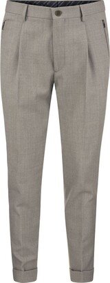 Panelled Tailored Trousers