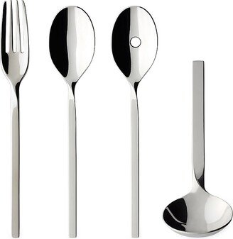 New Wave 4 Piece Serve Set Flatware