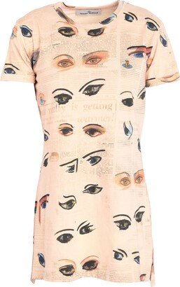 Allover Eyes T-shirt T-shirt Sand