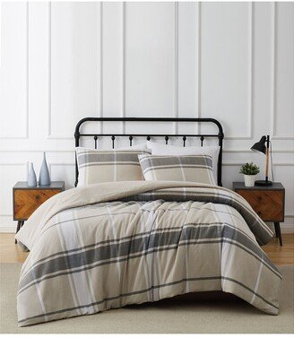 Preston Plaid Flannel Comforter Set